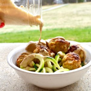 Sesame Turkey Meatballs